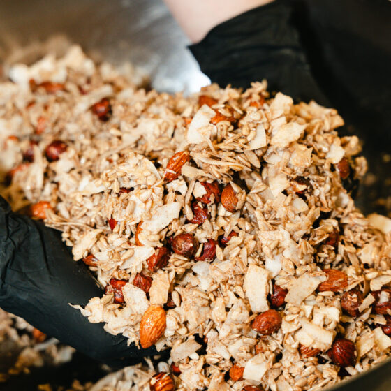 Recept: Naše bezlepková granola